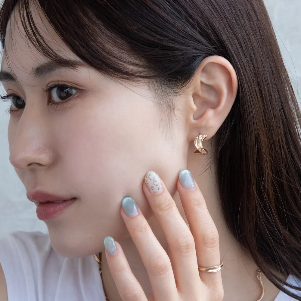 Wave C Shaped Earrings