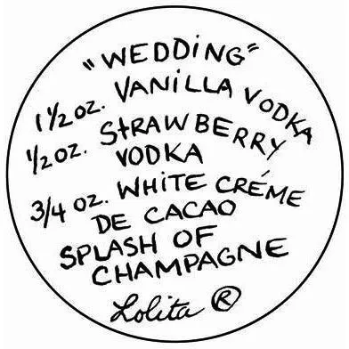Wedding Martini Glass by Lolita®