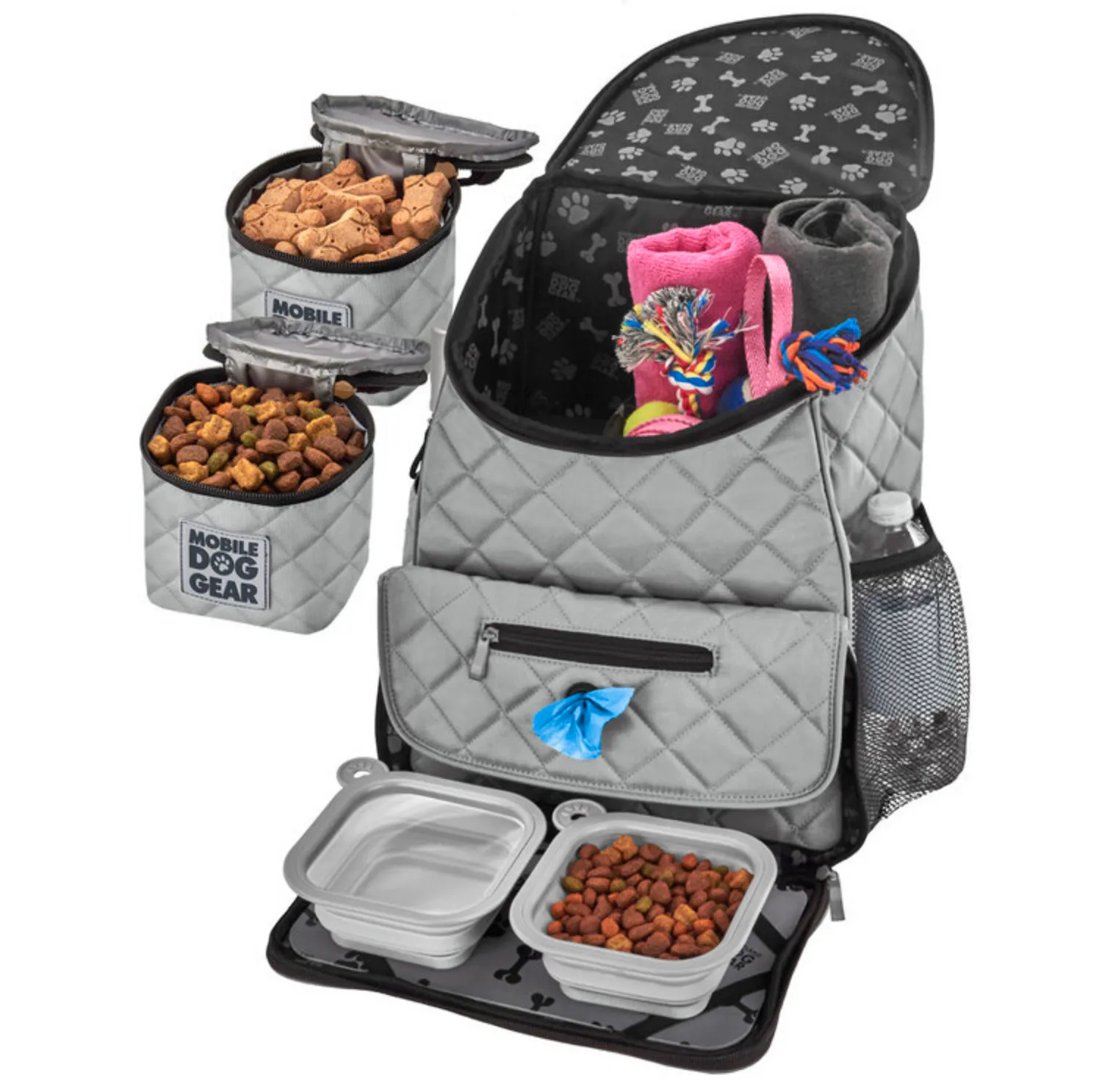 Weekender Backpack ~ Pink (All Size Dogs)