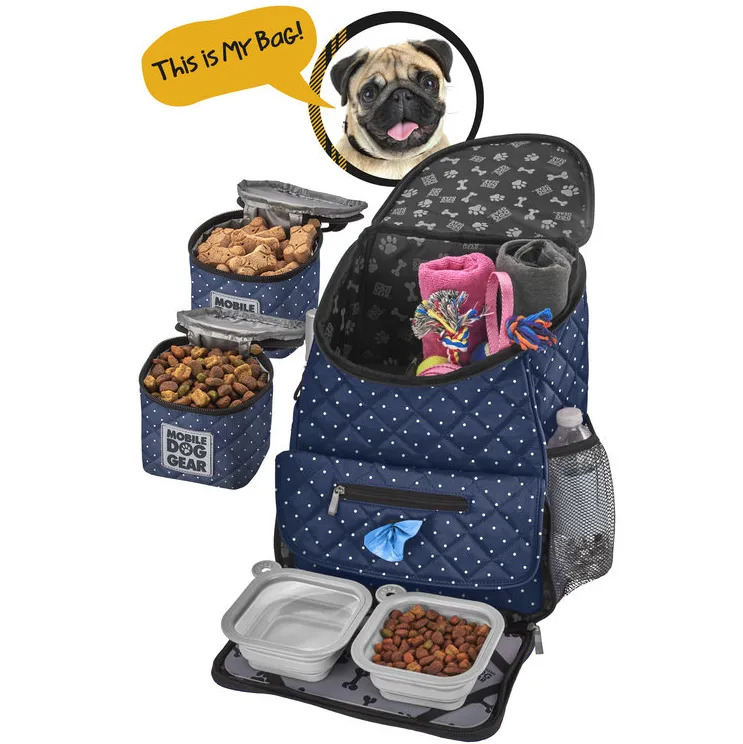 Weekender Backpack ~ Pink (All Size Dogs)