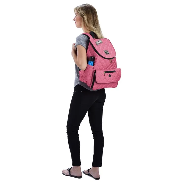 Weekender Backpack ~ Pink (All Size Dogs)