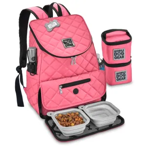 Weekender Backpack ~ Pink (All Size Dogs)