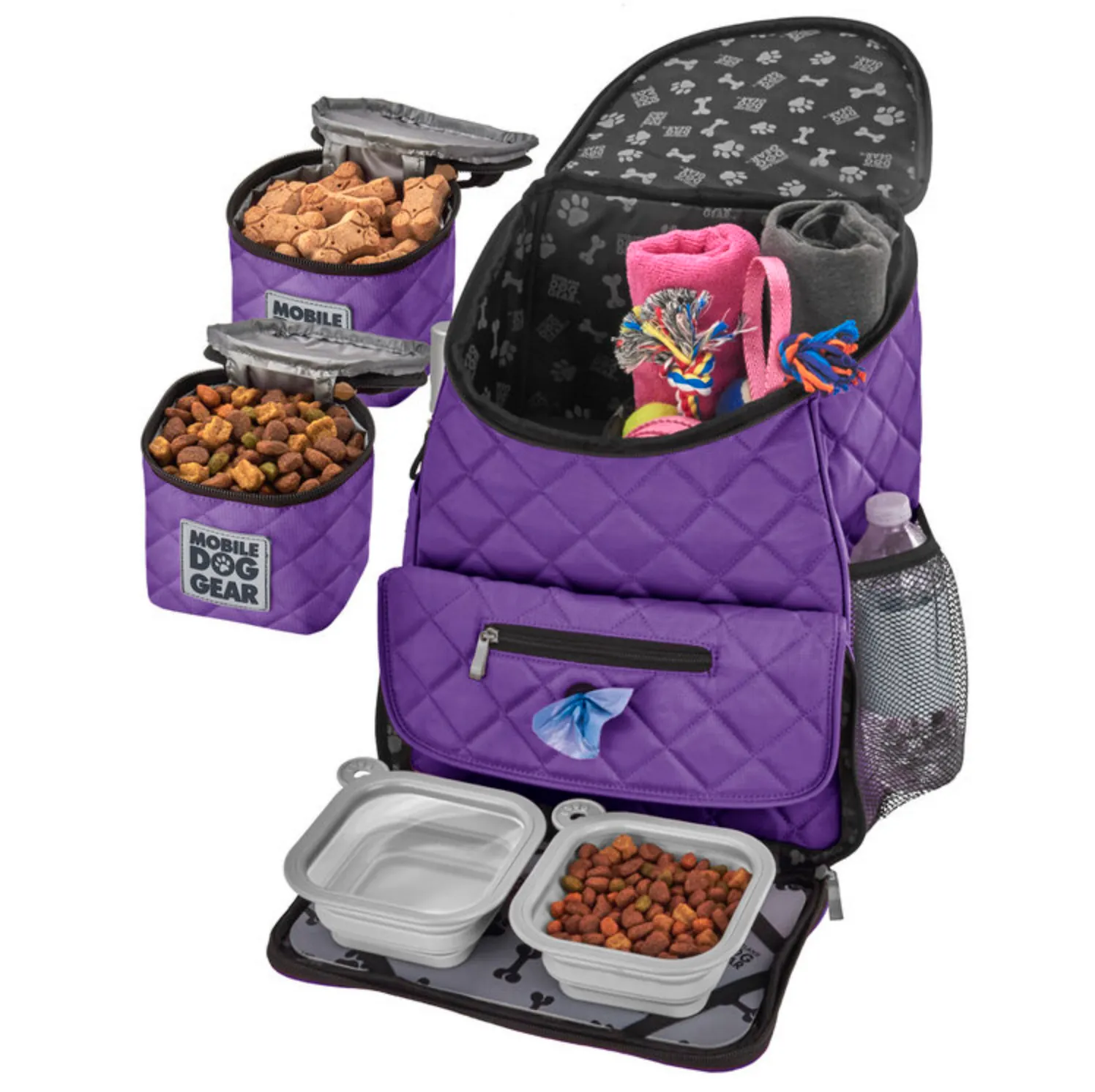 Weekender Backpack ~ Pink (All Size Dogs)
