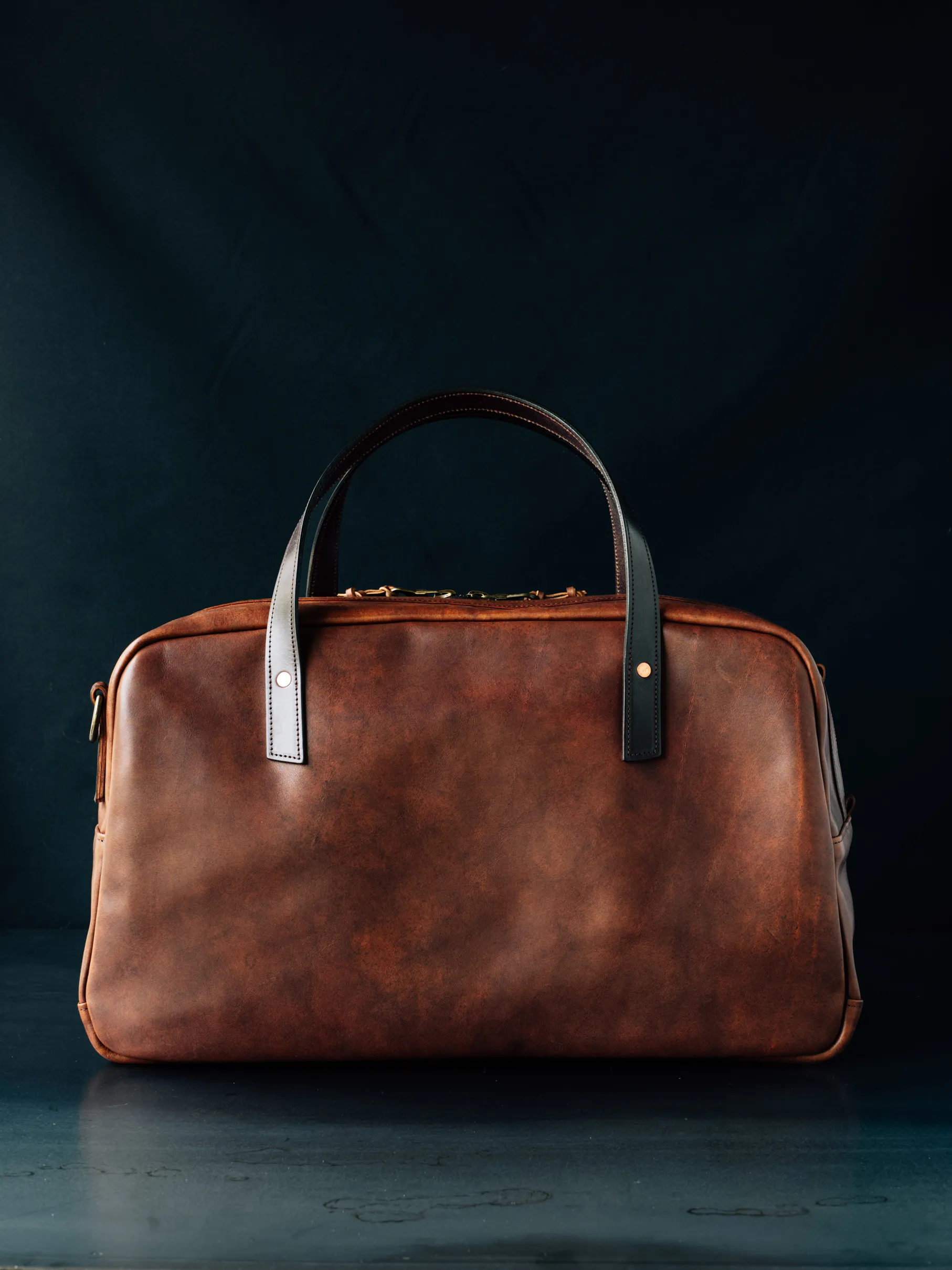 Weekender Duffle - Cognac Nemesis Leather - Christmas Delivery