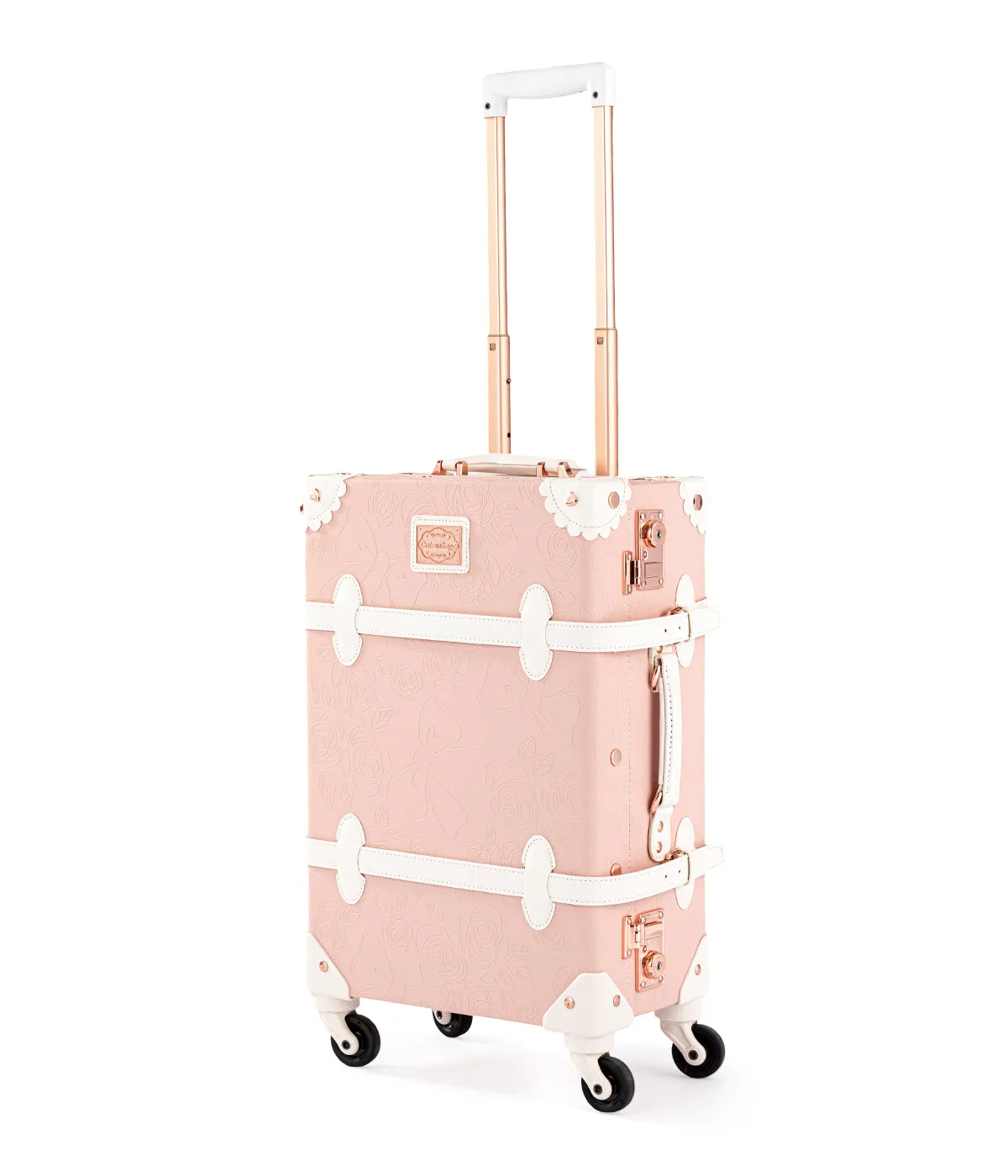 WildFloral XL Check-in - Embossed Pink's