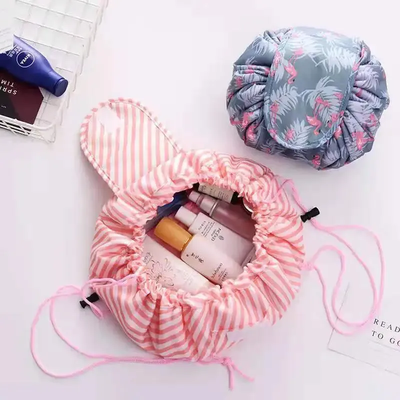 Women Drawstring Cosmetic Bag
