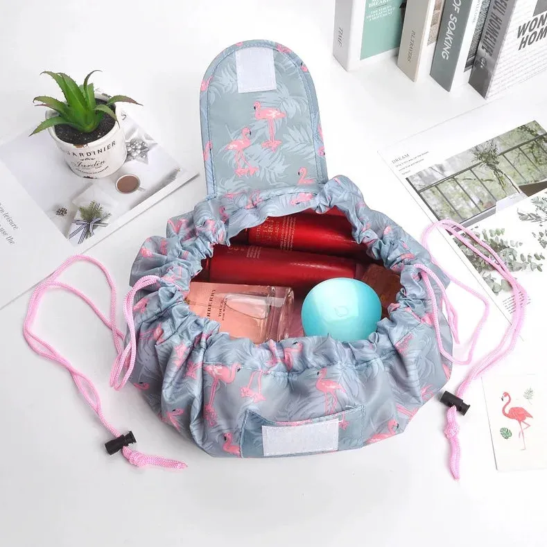 Women Drawstring Cosmetic Bag